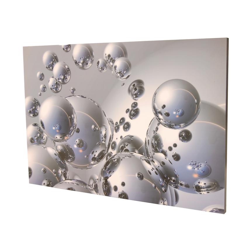 Silver Orbs Acrylic Wall Art El Dorado Furniture
