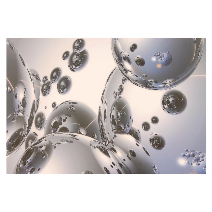 Silver Orbs Acrylic Wall Art El Dorado Furniture