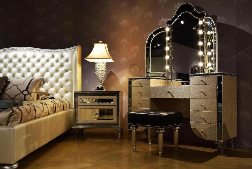 hollywood swank pearl queen platform bed | el dorado furniture