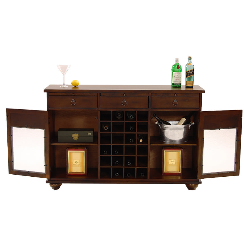 Santa Fe Bar Cabinet El Dorado Furniture Santa Fe Bar Cabinet Alternate Image 2 Of 9 Images