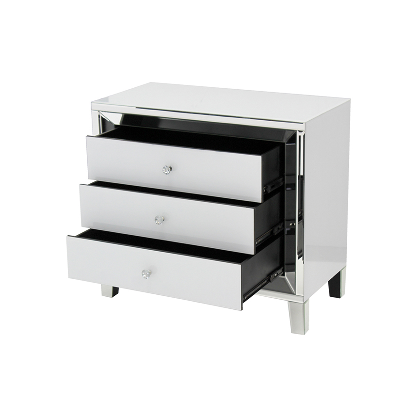 Amia White Mirrored El Dorado Furniture