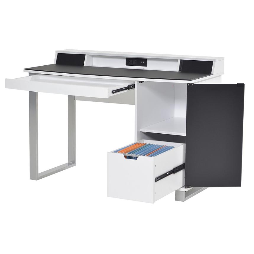 Ralf Desk W Speakers El Dorado Furniture Ralf Desk W Speakers Alternate Image 3 Of 9 Images