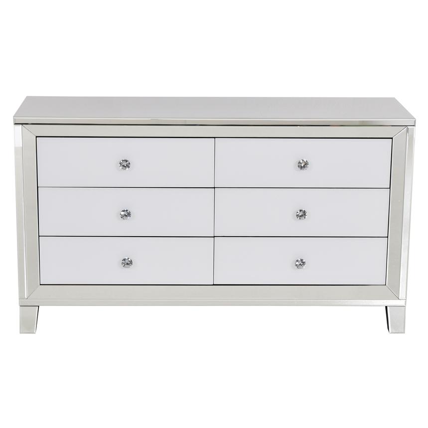 Amia White Mirrored El Dorado Furniture