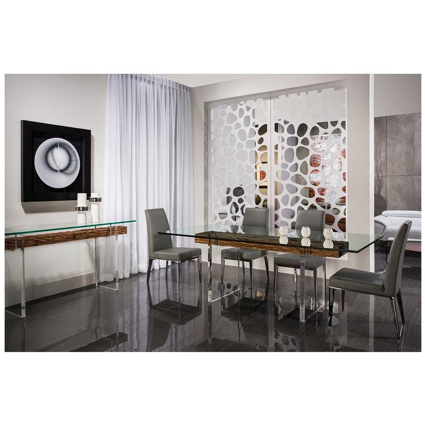 Selena Gray Side Chair El Dorado Furniture Selena Gray Side Chair Alternate Image 2 Of 6 Images
