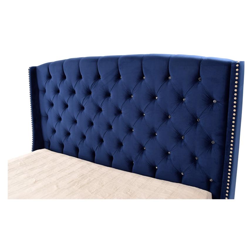 Majestic Blue King Platform Bed El Dorado Furniture