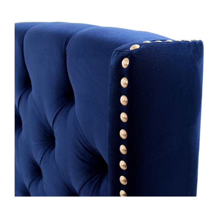 Majestic Blue Queen Platform Bed El Dorado Furniture