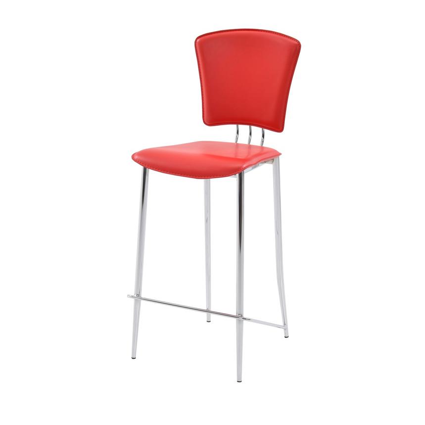 New Tracy Red Counter Stool El Dorado Furniture