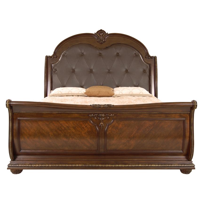 Coventry Tobacco King Sleigh Bed alternate image, 3 of 6 images.