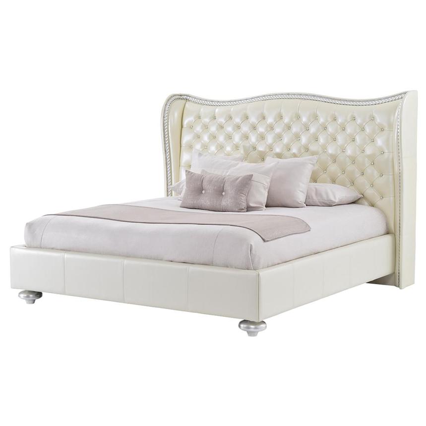 Hollywood Swank Pearl King Platform Bed El Dorado Furniture