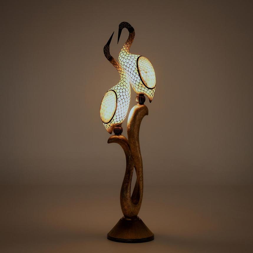 Swan Couple Floor Lamp alternate image, 2 of 4 images.
