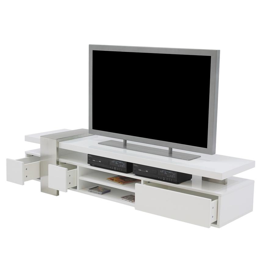 Totem White Tv Stand El Dorado Furniture Totem White Tv Stand El Dorado Furniture