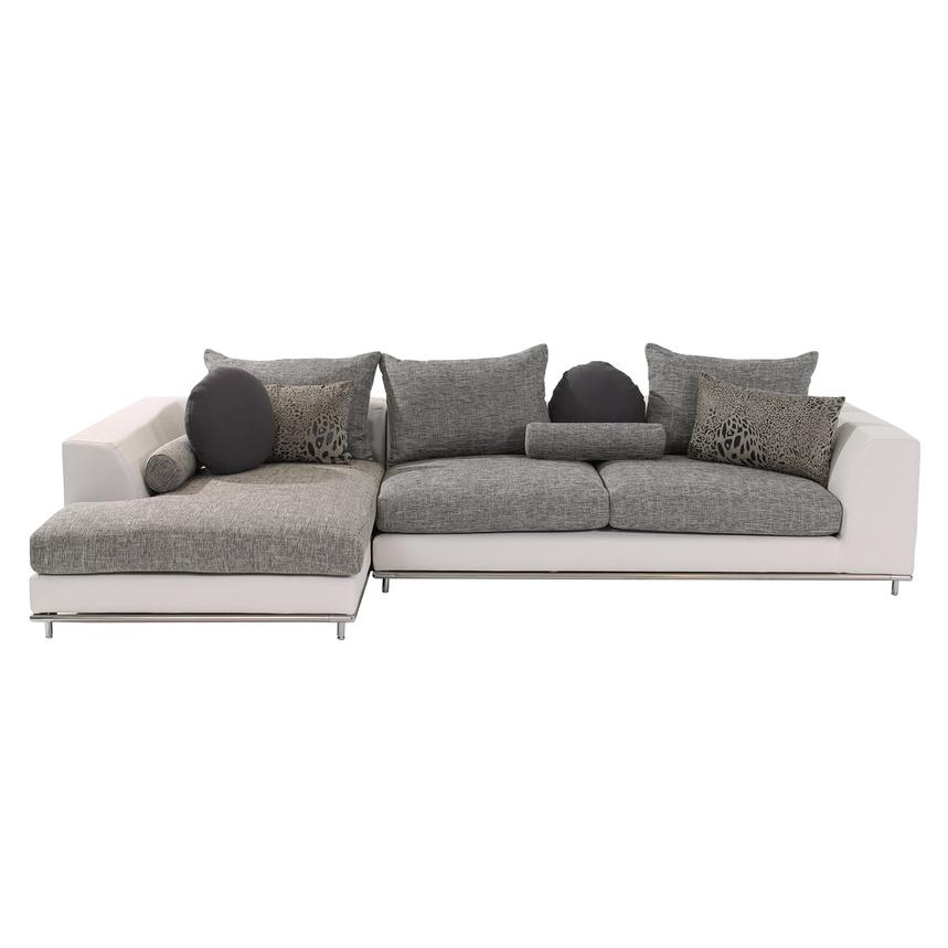 Hanna 2-Piece Sectional Sofa w/Left Chaise  alternate image, 6 of 10 images.