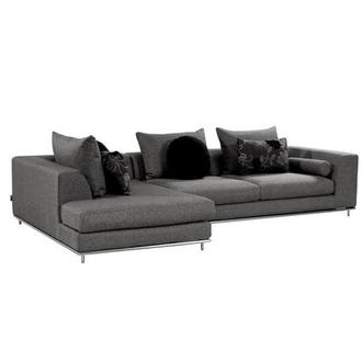 Henna 2-Piece Sectional Sofa w/Left Chaise