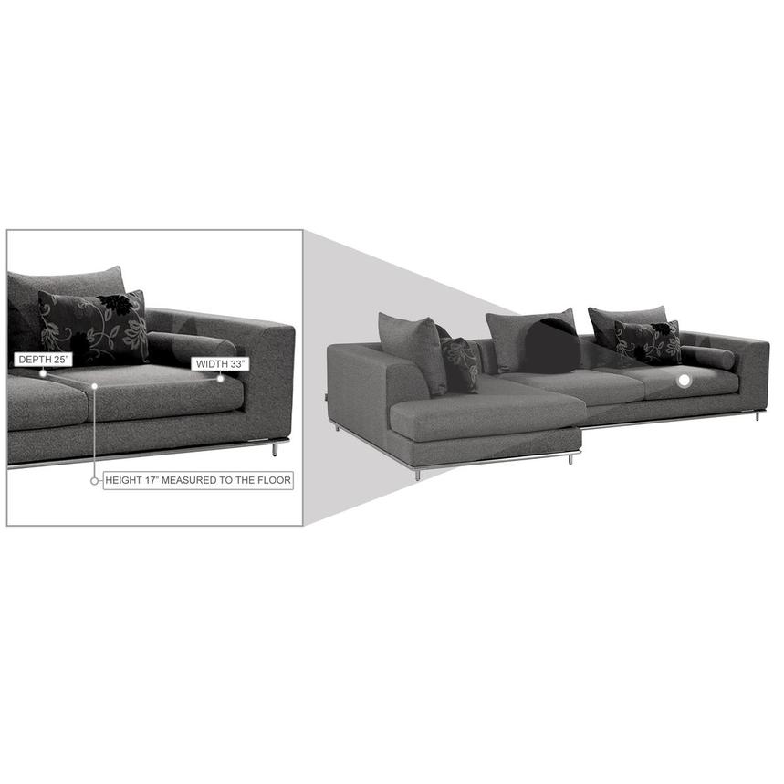 Henna 2Piece Sectional Sofa w/Left Chaise El Dorado Furniture