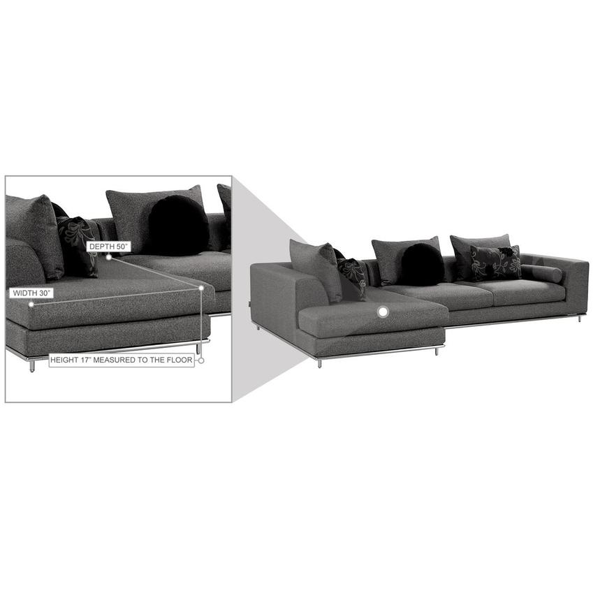 Henna 2Piece Sectional Sofa w/Left Chaise El Dorado Furniture