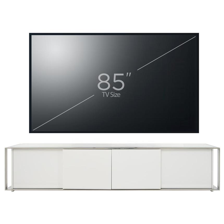 Cecilia White TV Stand alternate image, 2 of 6 images.