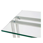 Riga Clear Console Table  alternate image, 4 of 5 images.