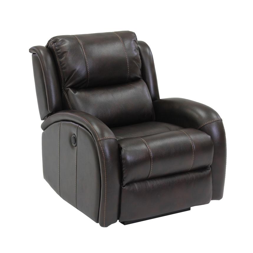 Mason Brown Power Motion Recliner  alternate image, 3 of 10 images.