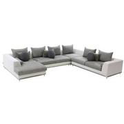Hanna Sectional Sofa w/Left Chaise  main image, 1 of 7 images.