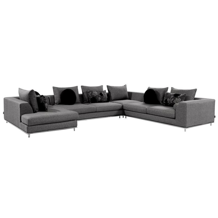 Henna Sectional Sofa w/Left Chaise El Dorado Furniture