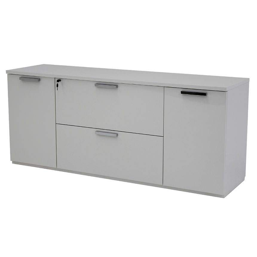 Sedona White Credenza Made In Italy El Dorado Furniture