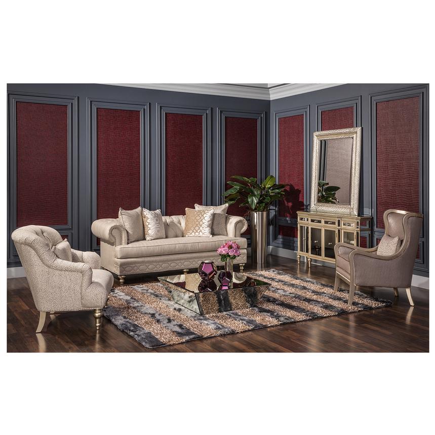 Marquitz Mirrored Coffee Table  alternate image, 2 of 4 images.