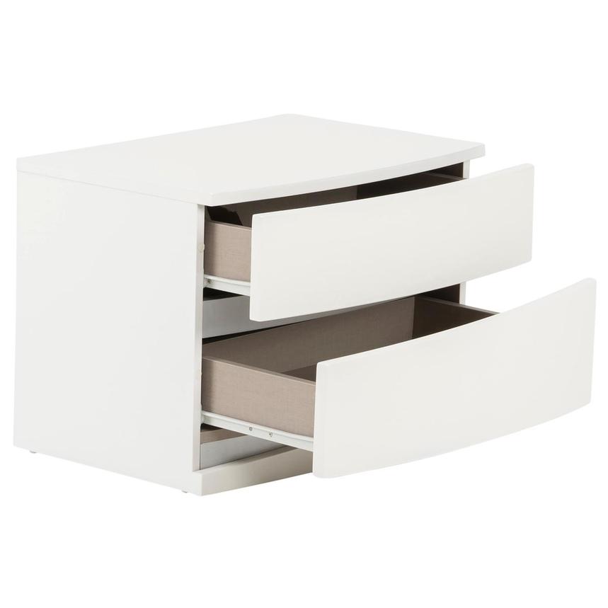 Brighton White Nightstand  alternate image, 3 of 6 images.