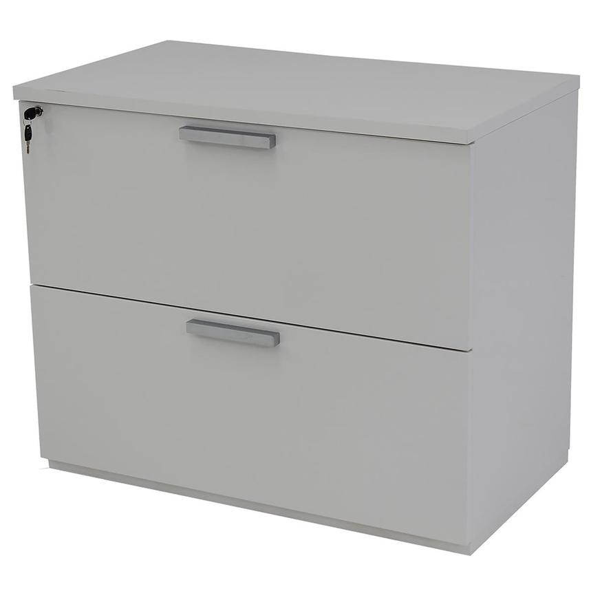 Sedona White Lateral File Cabinet