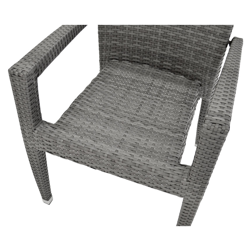 Neilina Gray 7-Piece Patio Set  alternate image, 9 of 9 images.