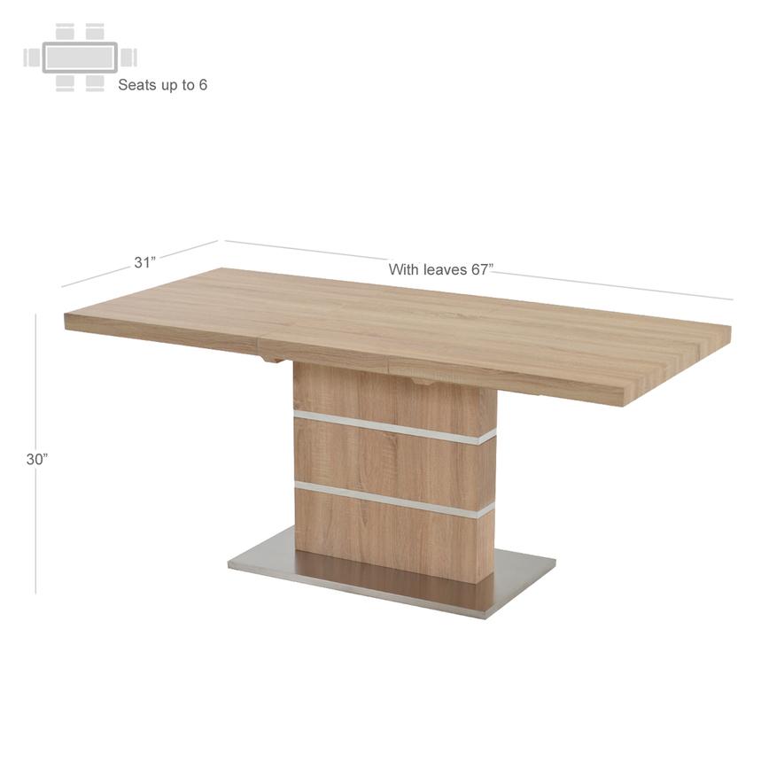 Lorange Extendable Dining Table  alternate image, 2 of 4 images.