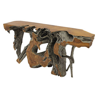 Montana Gray Console Table