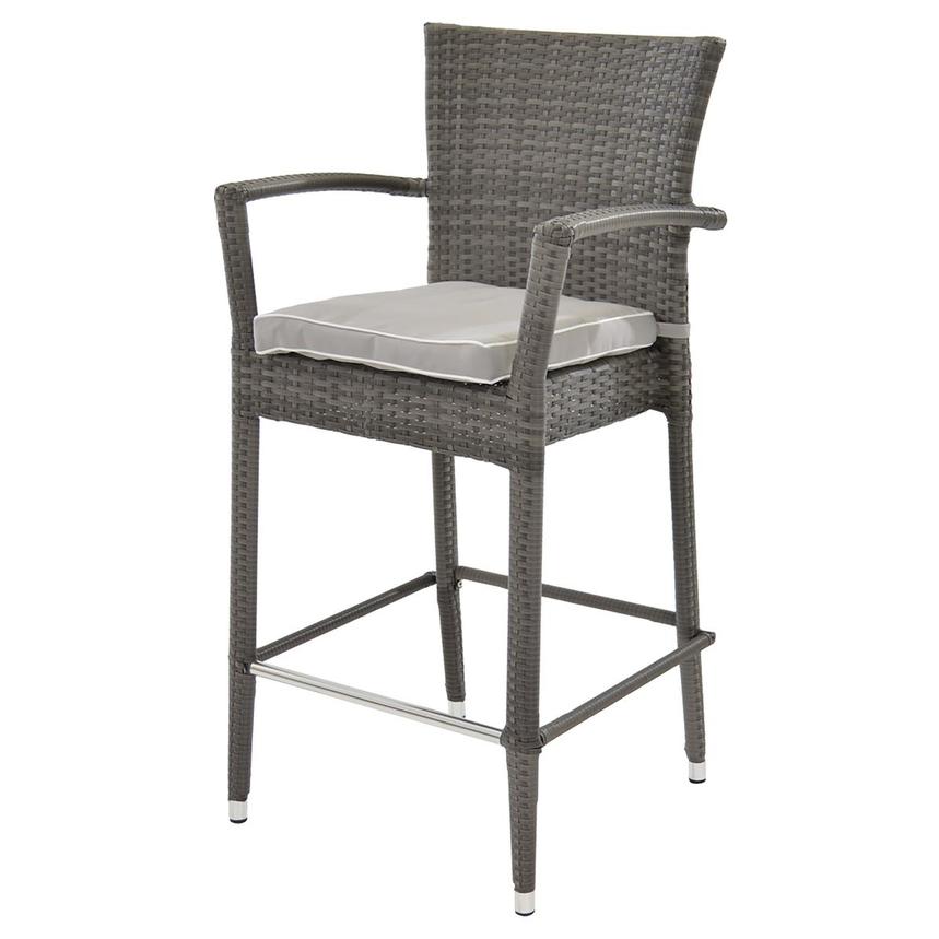 Neilina Gray Arm Bar Stool El Dorado Furniture