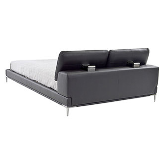 Ella Gray Queen Platform Bed