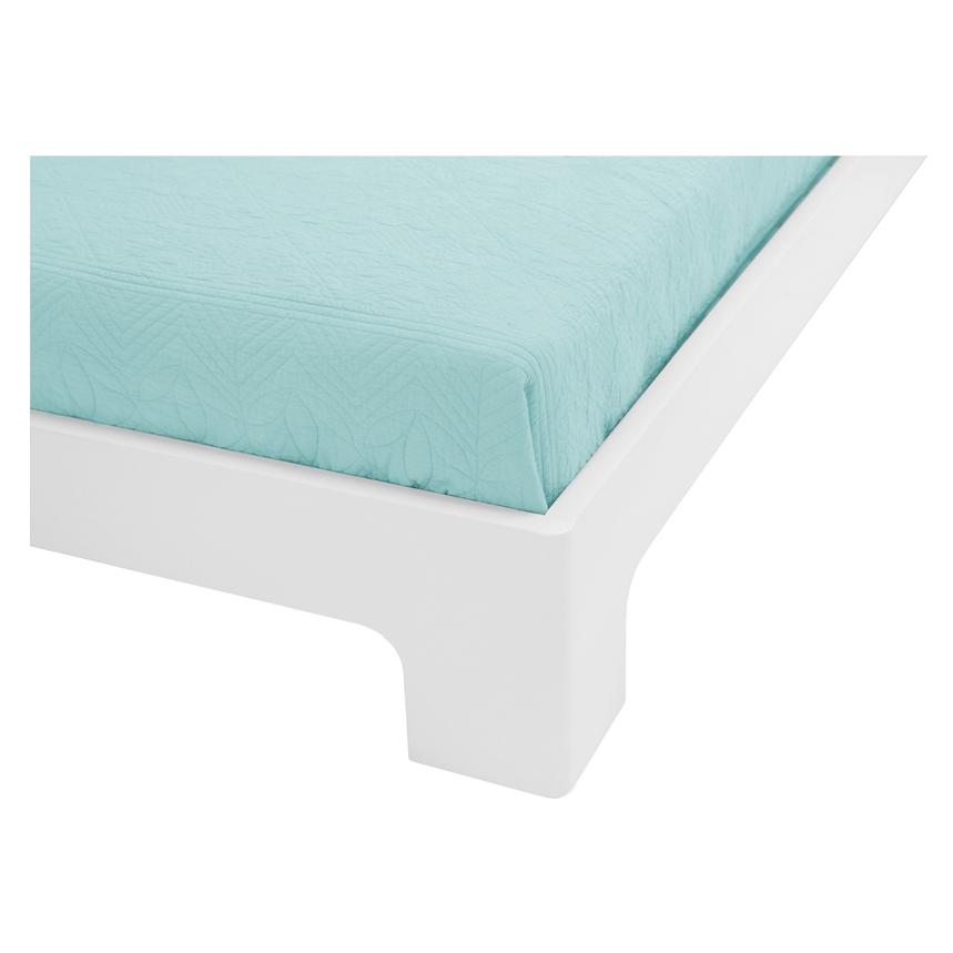 Brighton White Full Platform Bed alternate image, 5 of 5 images.