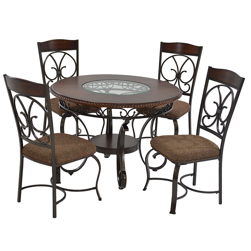 Glambrey 5Piece Dining Set El Dorado Furniture