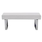 Linden White Bench  main image, 1 of 3 images.