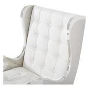 Boss White Accent Chair  alternate image, 4 of 5 images.