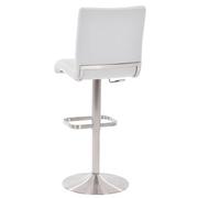 Fogo White Adjustable Stool  alternate image, 5 of 9 images.