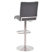 Fogo Gray Adjustable Stool  alternate image, 3 of 7 images.