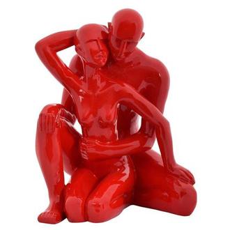 Couple in Love Red Sculpture