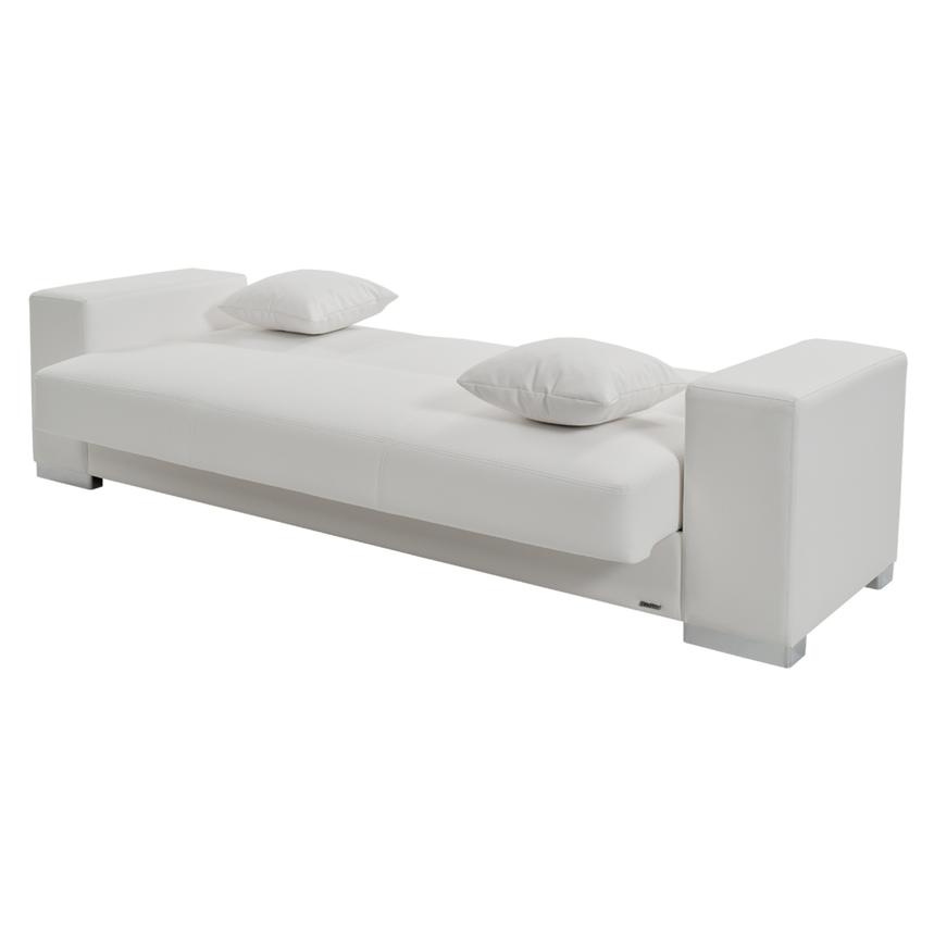 Kobe White Futon Sofa  alternate image, 2 of 8 images.