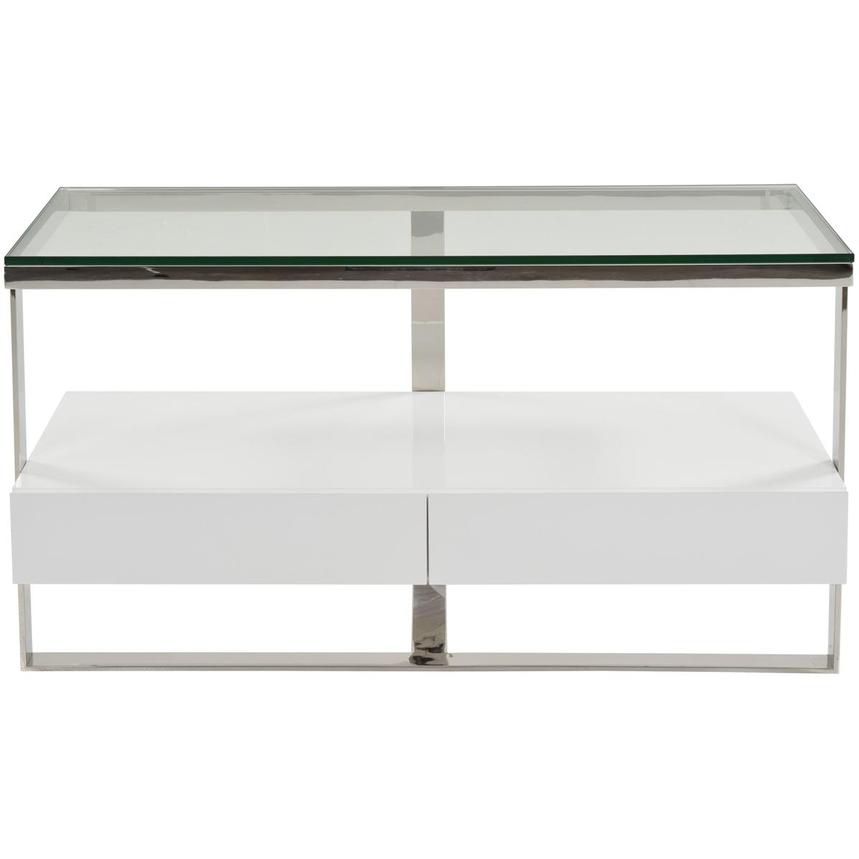 Calypso White Console Table  main image, 1 of 5 images.