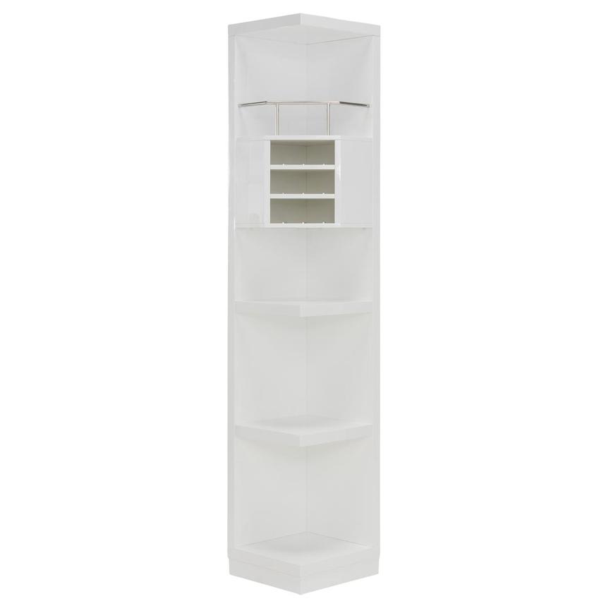 White corner liquor cabinet hotsell
