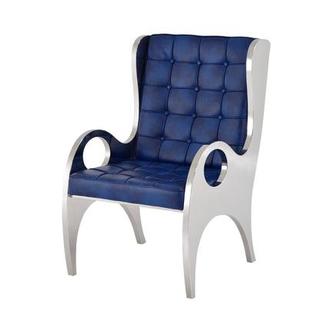 Boss Blue Accent Chair