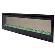 Concord Wall-Hanging Electric Fireplace w/Remote Control  alternate image, 6 of 10 images.