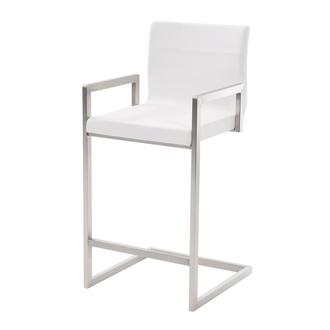 Carlyn White Counter Stool