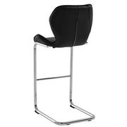 Latika Black Bar Stool  alternate image, 2 of 6 images.