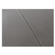 Rio Light Gray Leather Corner Sofa w/Right Chaise  alternate image, 7 of 8 images.