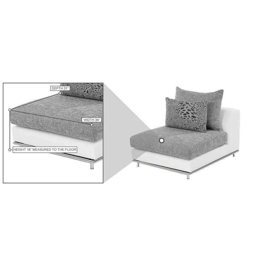 Hanna Armless Chair  alternate image, 6 of 7 images.