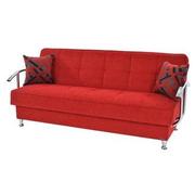 Betsy Red Futon w/Storage  main image, 1 of 8 images.